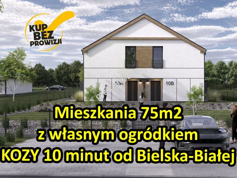 Mieszkanie na sprzedaż, Bielski, Kozy, Zawiła