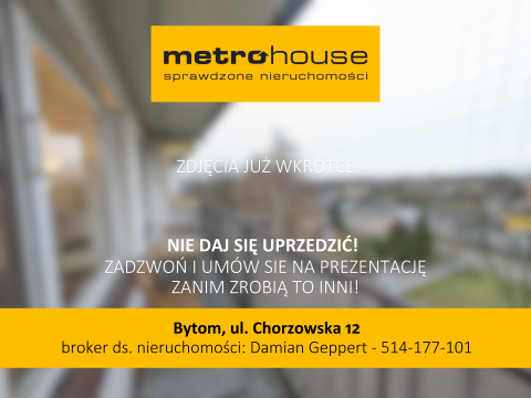 Sprzedaż Mieszkanie Chorzowska, Rozbark, Bytom