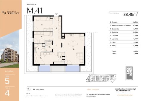 Sprzedaż Mieszkanie Kielce