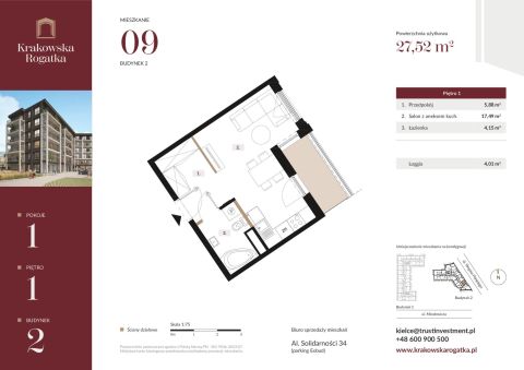 Sprzedaż Mieszkanie Miodowicza, Kielce