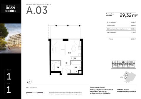 Sprzedaż Mieszkanie Szobiszowice, Gliwice