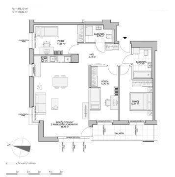 Sprzedaż Mieszkanie Kiełpinek, Gdańsk