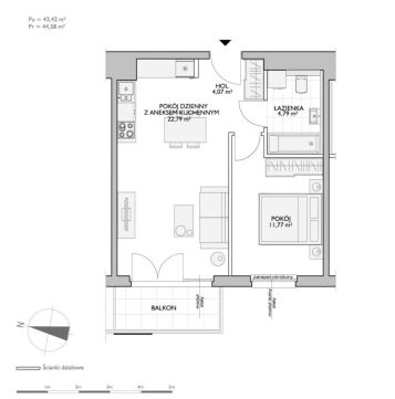 Sprzedaż Mieszkanie Kiełpinek, Gdańsk