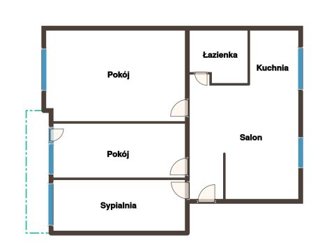 Sprzedaż Mieszkanie Tagore`a, Górna, Łódź