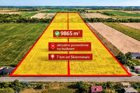 Sprzedaż Działka Budy Trzcińskie, pow. skierniewicki